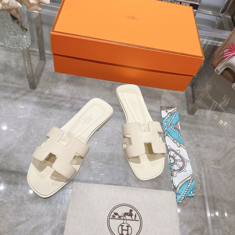 HR Sandals Epsom Leather(Cream)