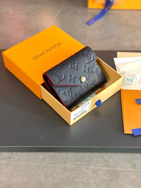 L-V Wallet( Navy Blue)