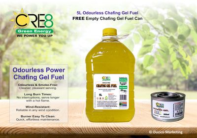 Starter Kit: 5L Chafing Gel + FREE 200ml Tin | Just R50 Shipping!