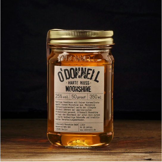 O-DONNELL MOONSHINE Harte Nuss 350ml O-DONNELL MOONSHINE Harte Nuss 350ml