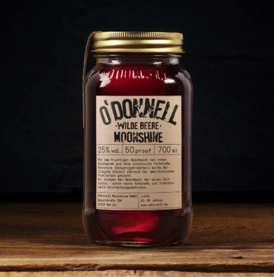 O-DONNELL MOONSHINE Wilde Beere 350ml O-DONNELL MOONSHINE Wilde Beere 350ml