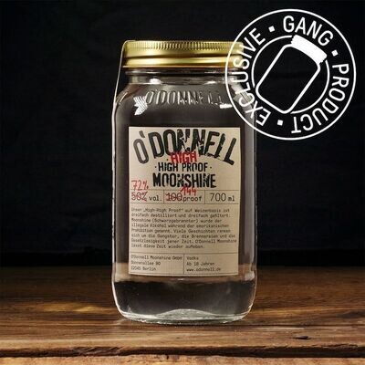 O'DONNELL MOONSHINE
High High Proof 700ml