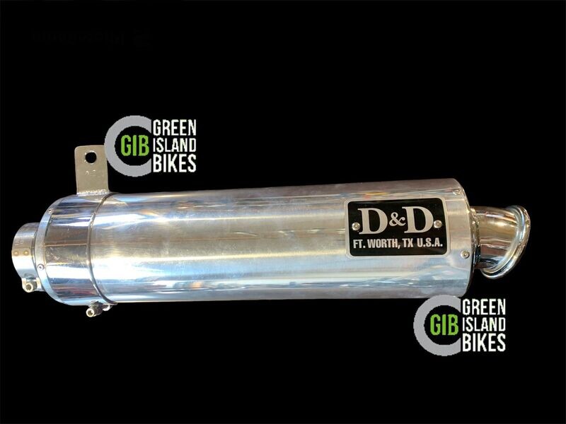 Edelstahl Auspuff Racing D&D NEU