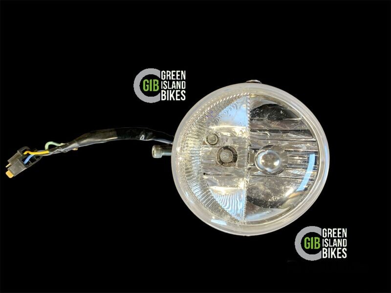 Harley| Oval Scheinwerfer Black