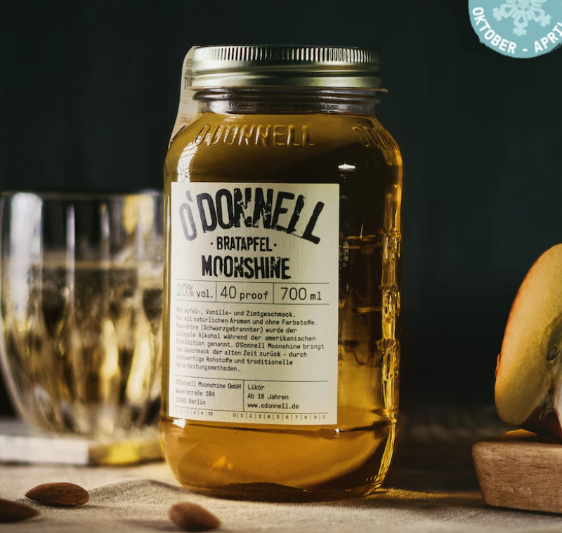 O-DONNELL MOONSHINE Bratapfel 700ml O-DONNELL MOONSHINE Bratapfel 700ml