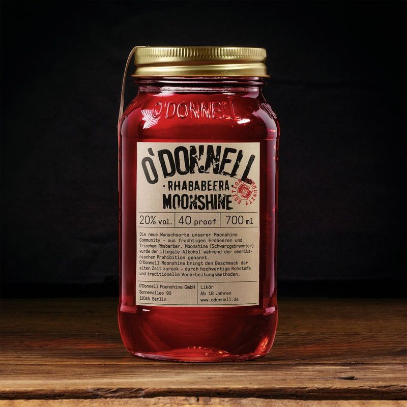 O-Donnell Moonshine Rhababeera 700 ml O-Donnell Moonshine Rhababeera 700 ml