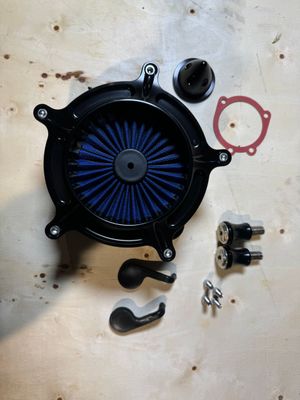 Harley Sportster Custom-Luftfilter-Kit NEU Harley Sportster Custom-Luftfilter-Kit NEU