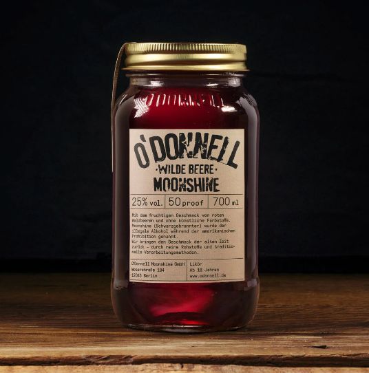 O-DONNELL MOONSHINE   Wilde Beere 350ml