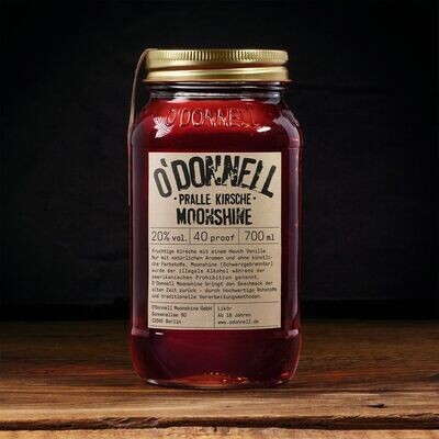 O-DONNELL MOONSHINE Pralle Kirsche 700ml O-DONNELL MOONSHINE Pralle Kirsche 700ml