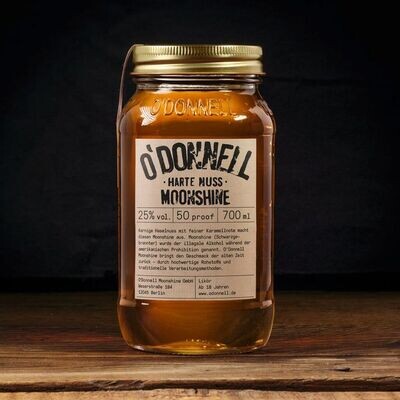 O-DONNELL MOONSHINE Harte Nuss 700ml O-DONNELL MOONSHINE Harte Nuss 700ml