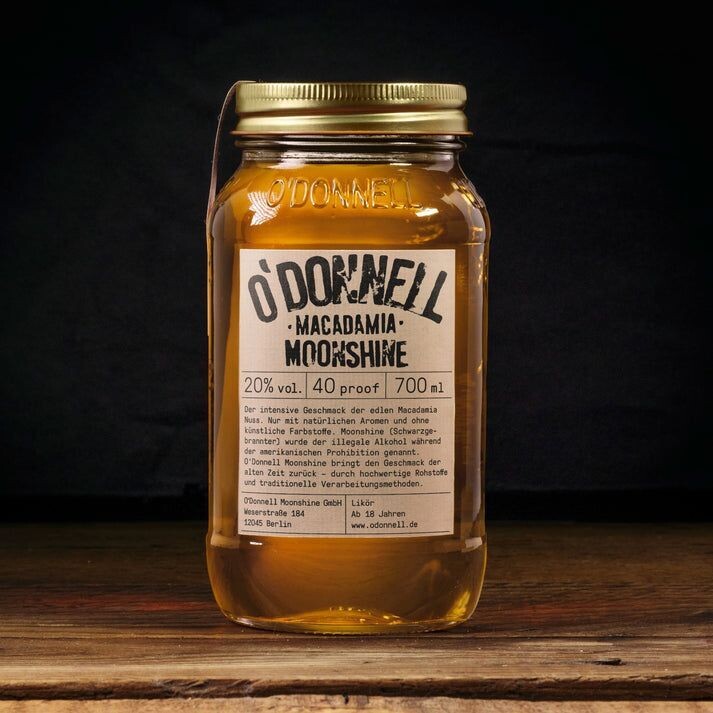 O-DONNELL MOONSHINE Macadamia 700ml O-DONNELL MOONSHINE Macadamia 700ml