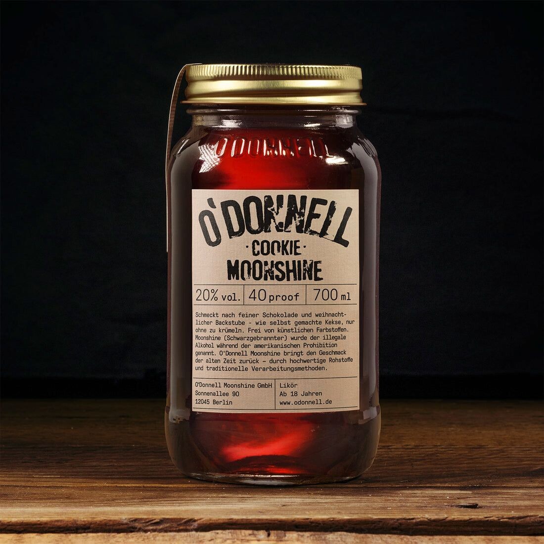 O-DONNELL MOONSHINE Cookie 700ml O-DONNELL MOONSHINE Cookie 700ml