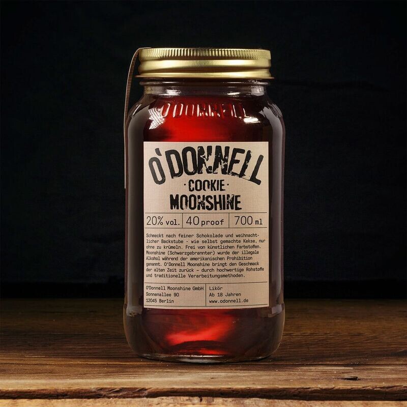 O-DONNELL MOONSHINE Cookie 700ml O-DONNELL MOONSHINE Cookie 700ml