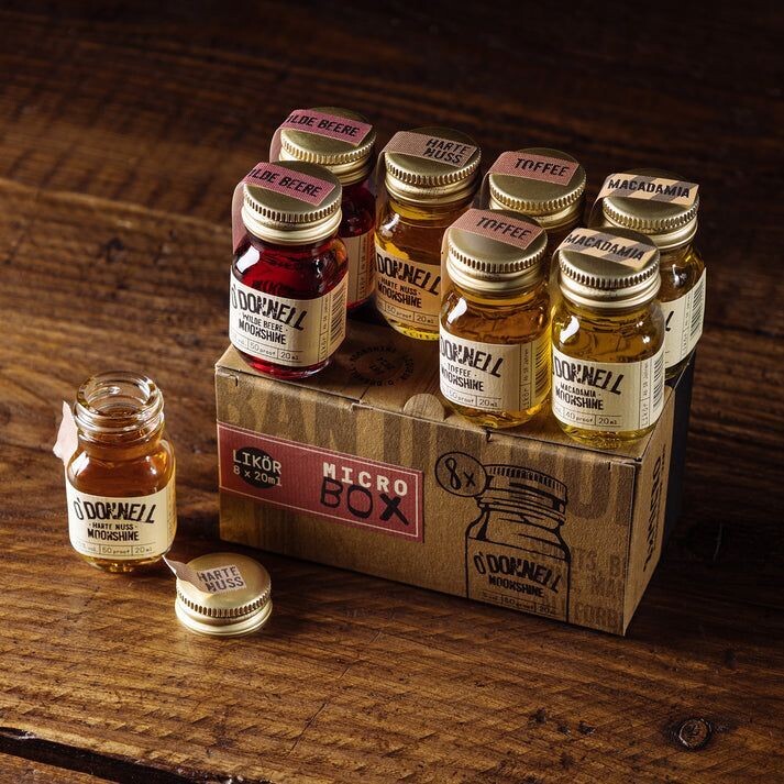 O-DONNELL MOONSHINE 8er Micro Moonshine Box O-DONNELL MOONSHINE 8er Micro Moonshine Box