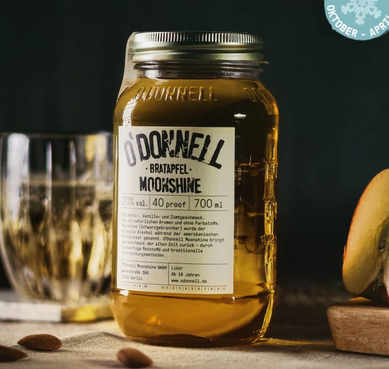 O-DONNELL MOONSHINE Bratapfel 700ml O-DONNELL MOONSHINE Bratapfel 700ml