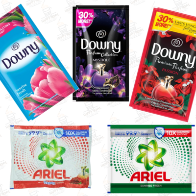 Powder Detergent, Fabric Condtioner, Diswashing