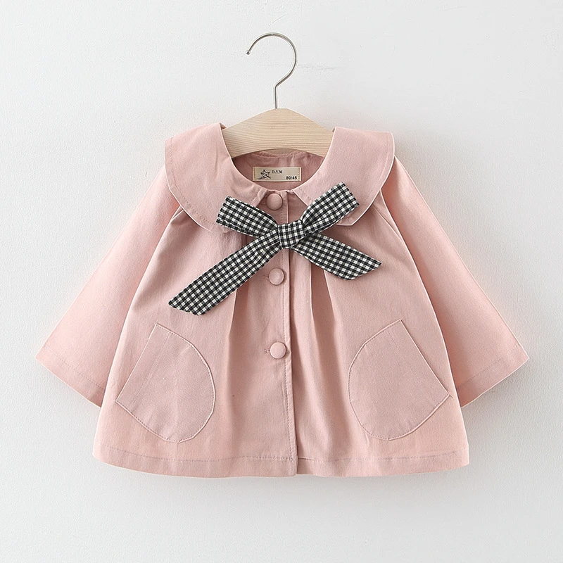 Bowknot Coat for Toddler Girl