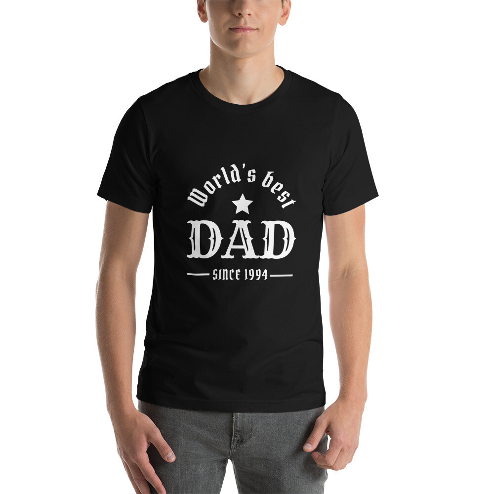 World's best dad Short-Sleeve Unisex T-Shirt