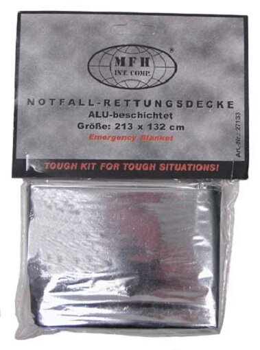 Notfall-Rettungsdecke
