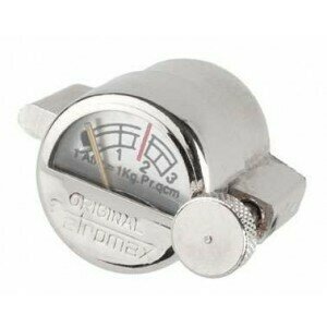 Manometer chrom für Petromax HK150/HK250/HK350/HK500
