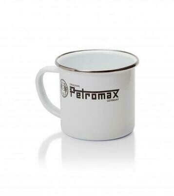 Petromax Emaille Becher / Tasse weiß