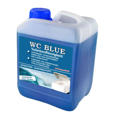 Sanitärzusatz
WC Blue