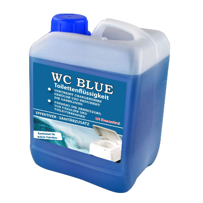 Sanitärzusatz
WC Blue Sanitärzusatz
WC Blue