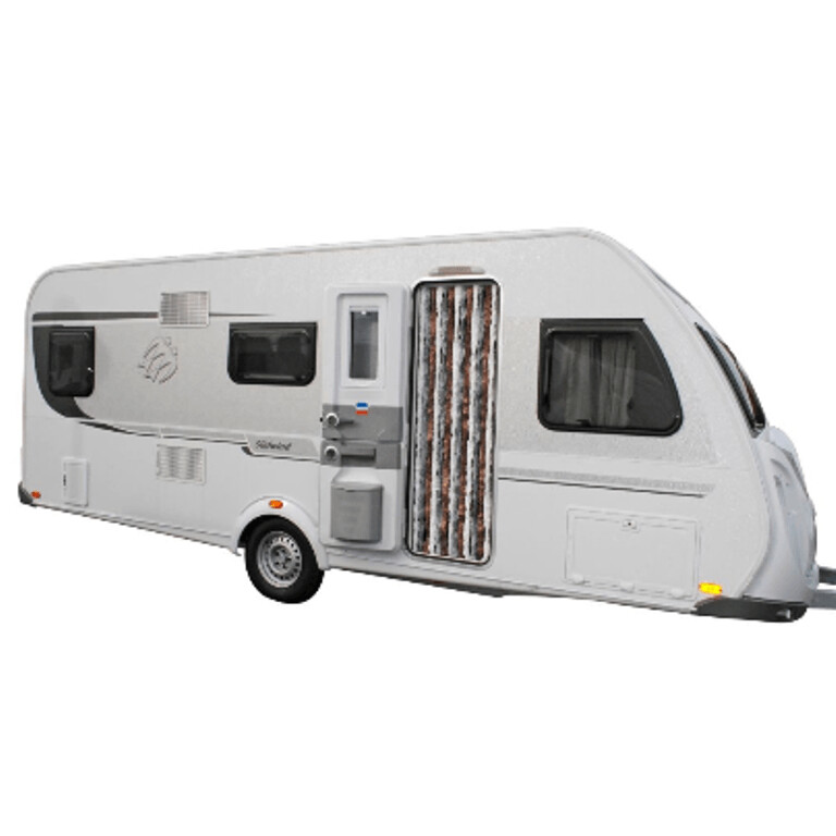 Chenille-Flauschvorhang, Größe: 56x175cm (Caravan)