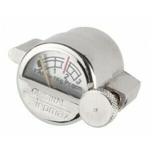 Manometer chrom für Petromax HK150/HK250/HK350/HK500 Manometer chrom für Petromax HK150/HK250/HK350/HK500