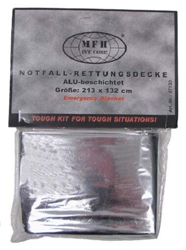Notfall-Rettungsdecke Notfall-Rettungsdecke