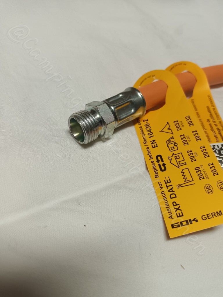 Mitteldruck-Schlauchleitung 1x Überw., 1x Verschr. (Bj.23)