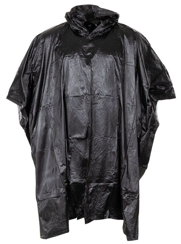 Regenponcho, schwarz Regenponcho, schwarz