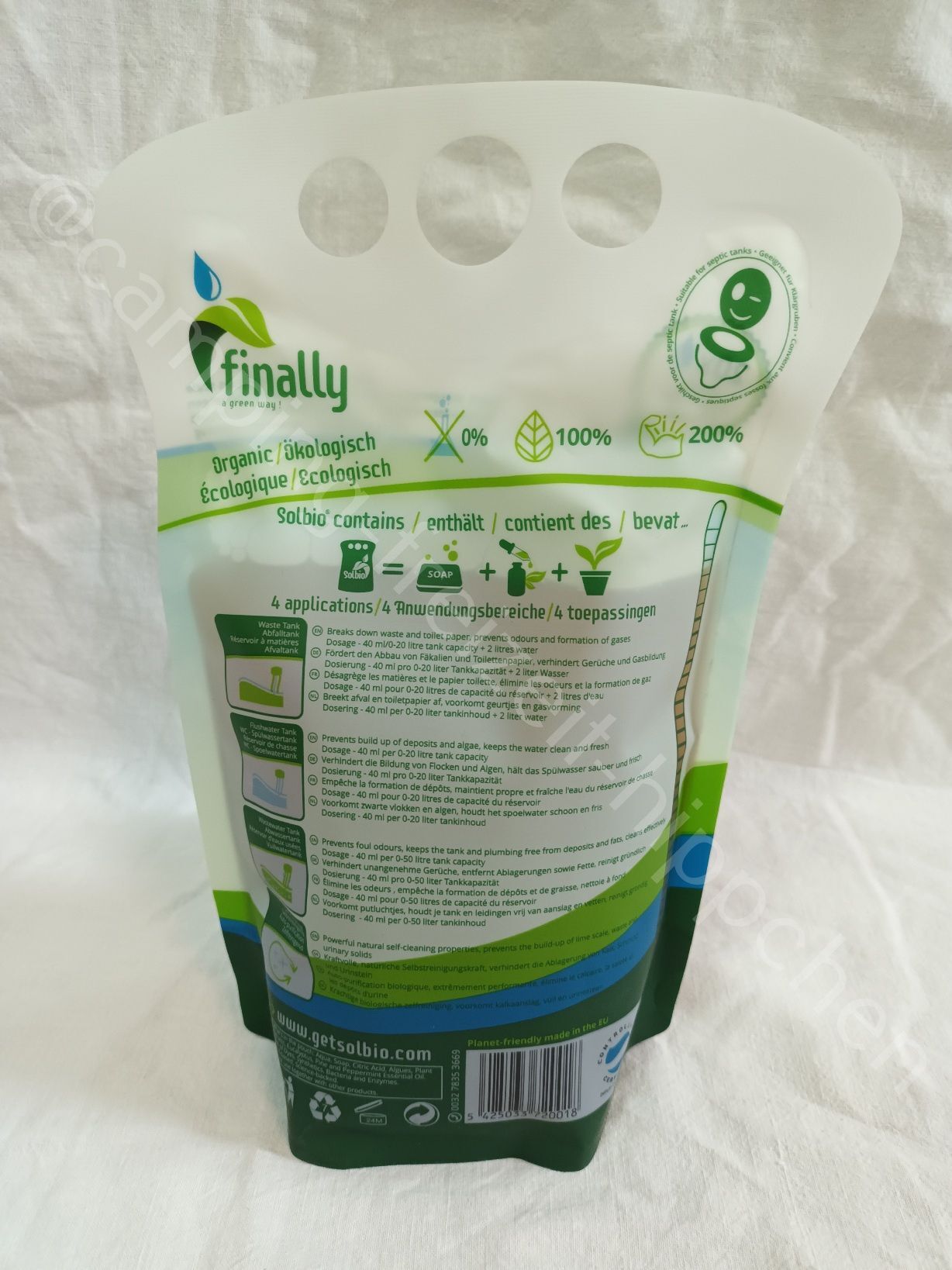 Sanitärzusatz Solbio