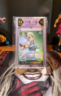 Fairy Tail Wizard Lucy Gold Foil Auto 