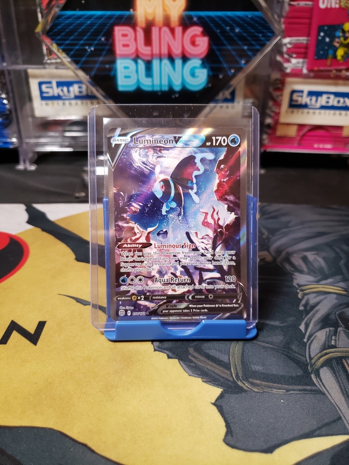 Lumineon V (Alternate Full Art) Brilliant Stars