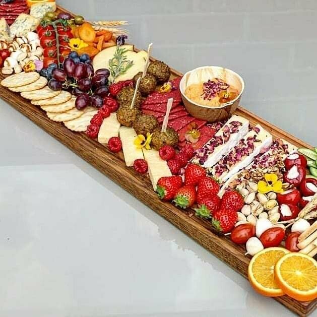 Loaded Oak Platter