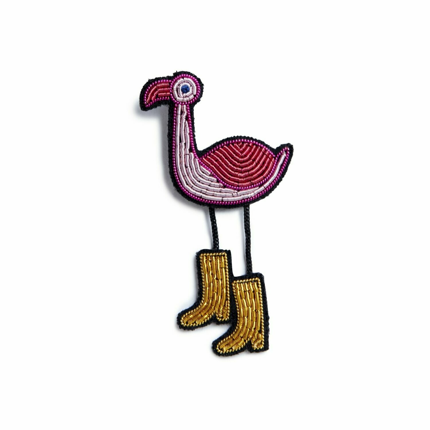 Flamingo Brosche Macon & Lesquoy