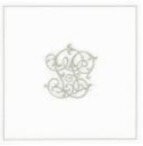 Paviot Serviette Paviot Serviette "Chiffre Argent"