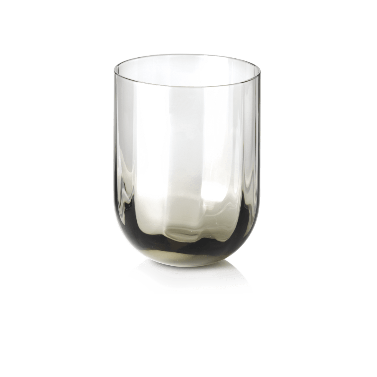 Glas "Rotondo Optic", grau, 0,25l