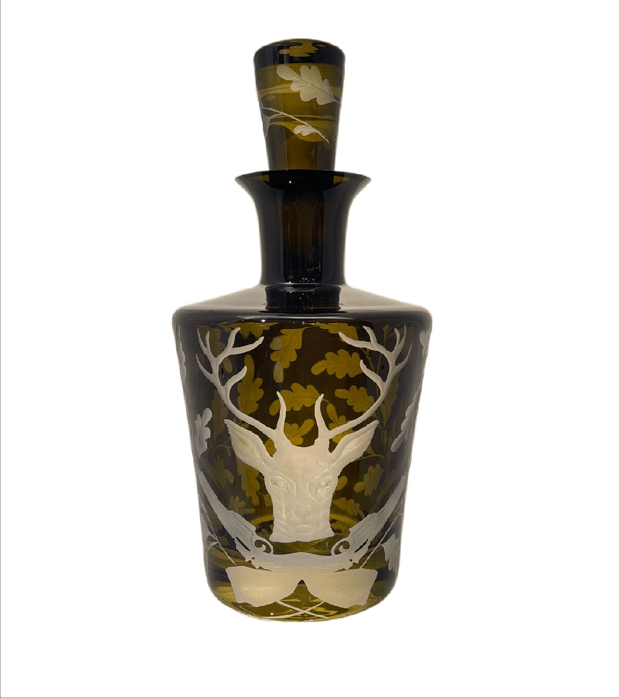 Barware Dekanter "Forest Folly Hirsch", moss