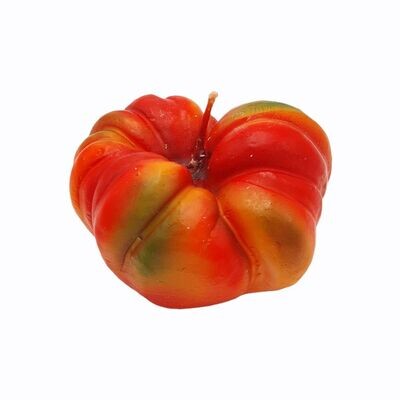 Dekokerze "Tomate", ø9cm