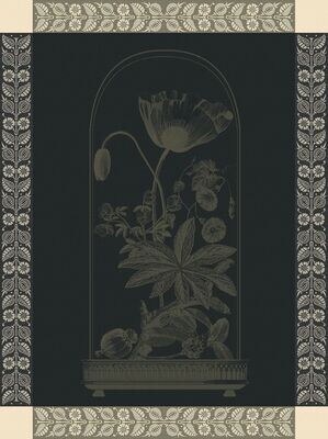 Geschirrtuch "Curiosites florales" empire, 80x60, Baumwolle