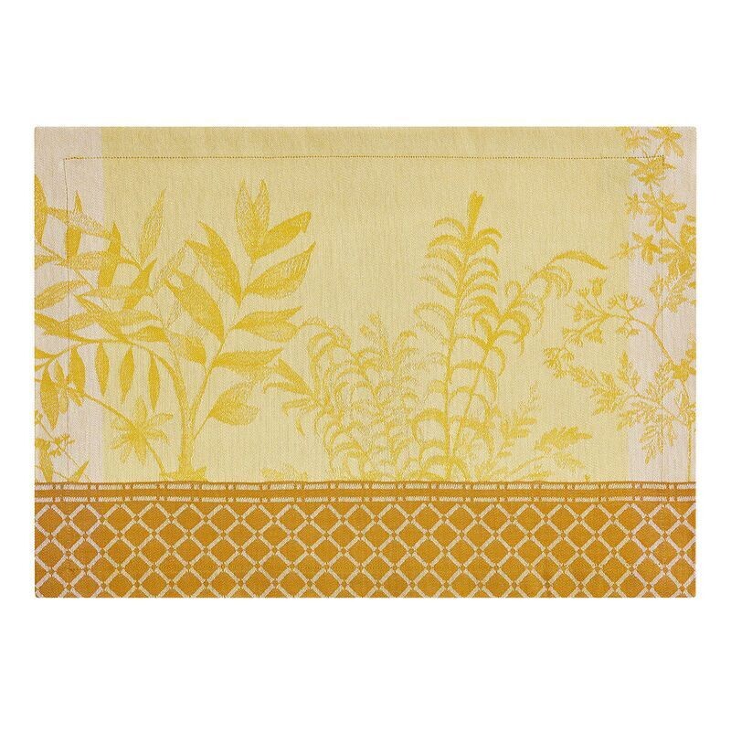 Tischset "Jardin D´Eden" pollen , 50x36, Baumwolle