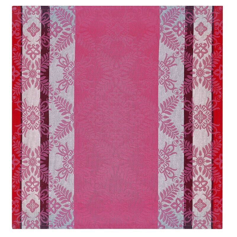 Serviette "Mumbai" fuchsia, 50x50, Baumwolle