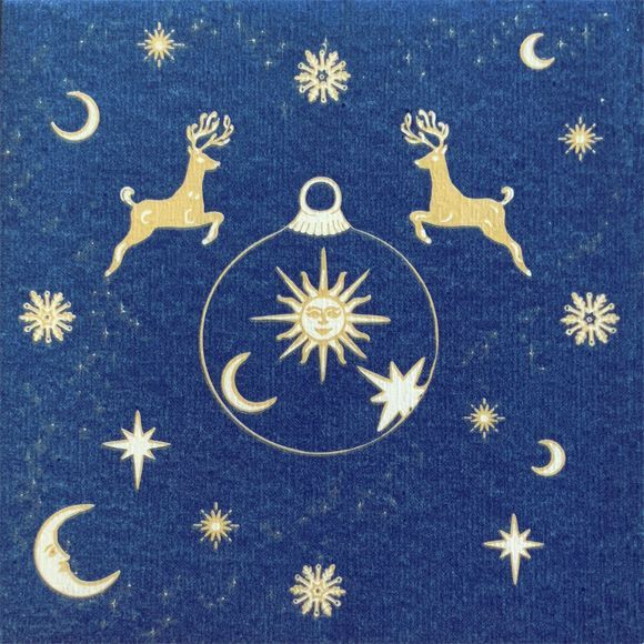 Paviot Serviette "Astral Bleu"