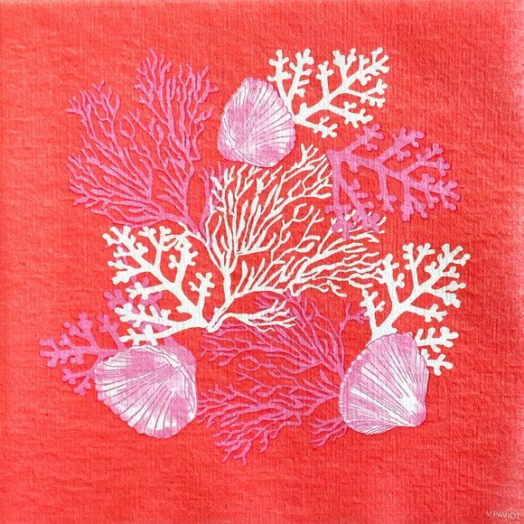 Paviot Serviette "Corail"