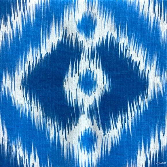 Paviot Serviette "Ethnique Bleu"