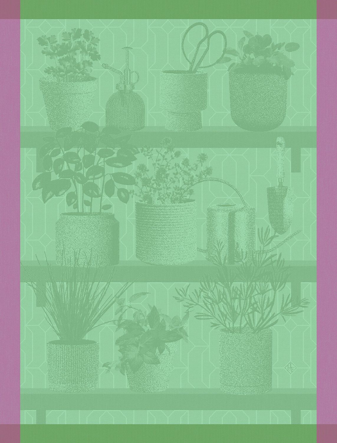 Geschirrtuch "Herbes Fraiches" thym, 80x60, Baumwolle