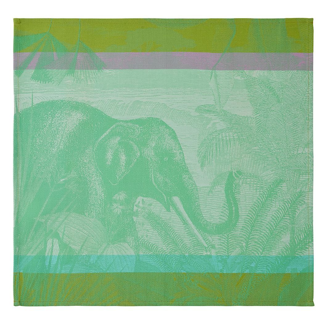 Serviette "Sinharaja" jungle, 50x50, Baumwolle