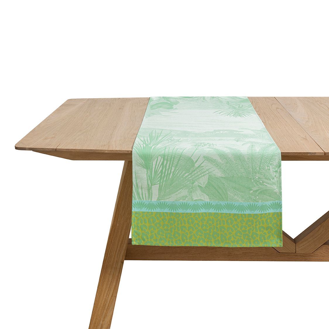 Tischläufer "Sinharaja" jungle, 50x150, Baumwolle
